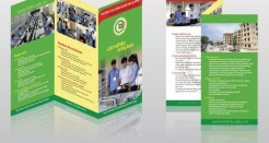 Tờ gấp giới thiệu trường học