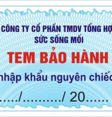 Tem vỡ bảo hành
